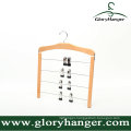 Multifunction Wooden Trousers Hanger for Household